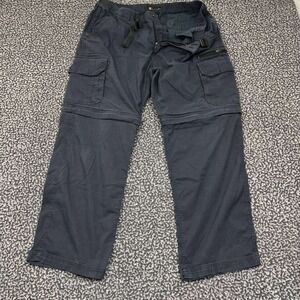 BC Clothing Co. Cargo Pants Men XL Blue Outdoor Pockets 36x30